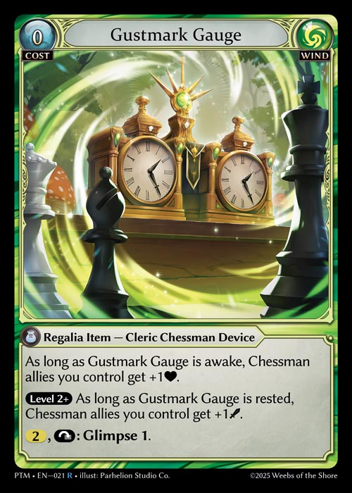 PTM-021 Gustmark Gauge (Rare)