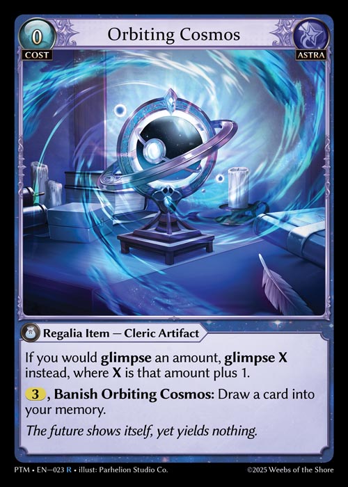 PTM-023 Orbiting Cosmos (Rare)