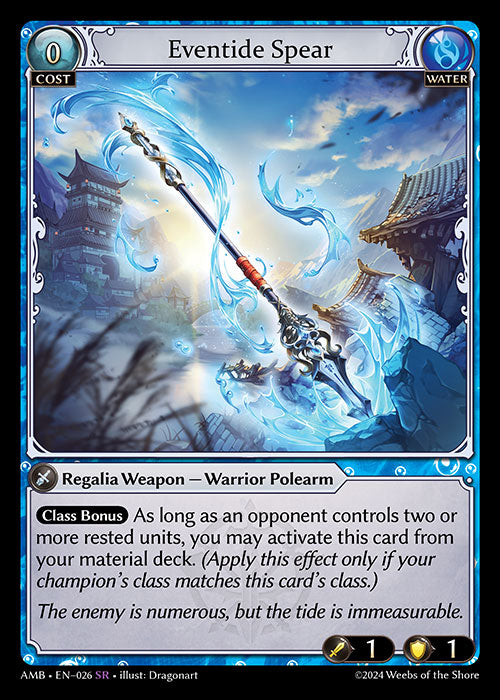 AMB-026 Eventide Spear  (SR)