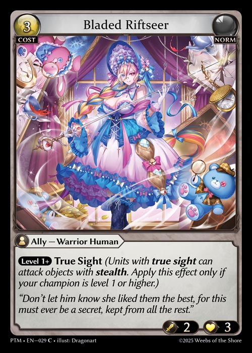 PTM-029 Foil-Bladed Riftseer (Common)