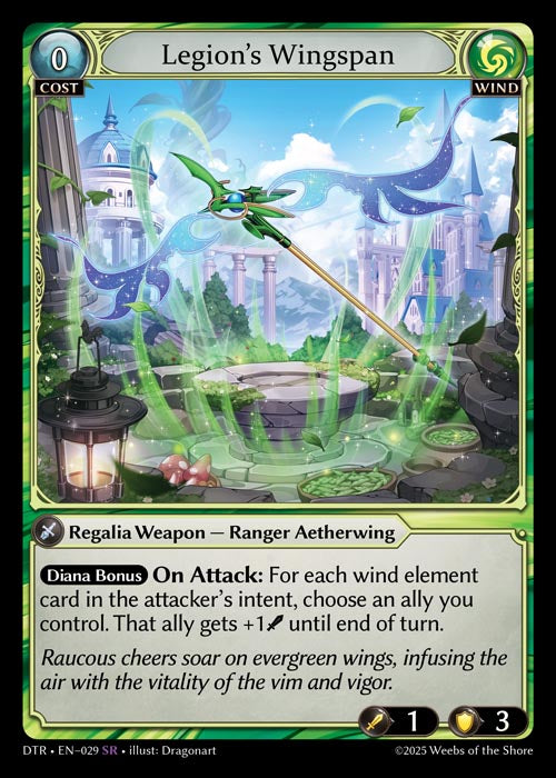 DTR-029 Legion's Wingspan (Super Rare)