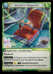 DTR-030 Foil-Servant's Obligation (Super Rare)