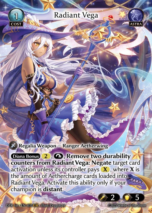 DTR 1st-035 Radiant Vega (UR)