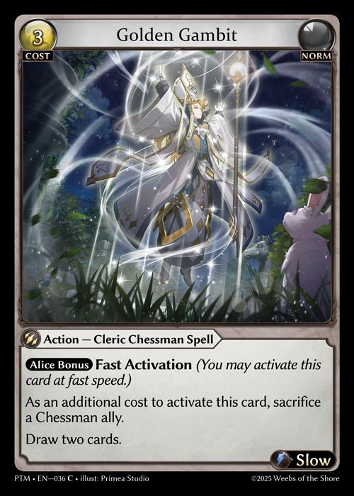 PTM-036 Golden Gambit (Common)