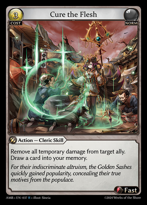 AMB-037 Cure the Flesh (R)