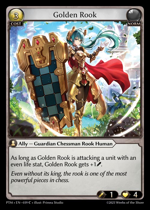 PTM-039 Golden Rook (Common)