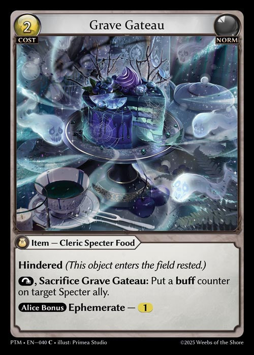 PTM-040 Foil-Grave Gateau (Common)
