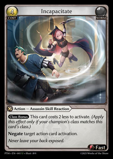 PTM-041 Incapacitate (Uncommon)