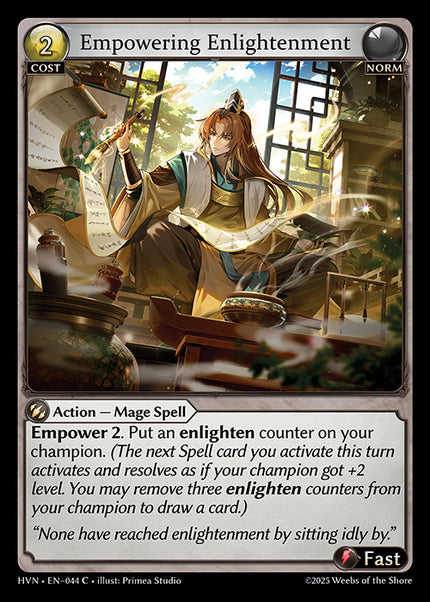 HVN-044Empowering Enlightenment (Common)