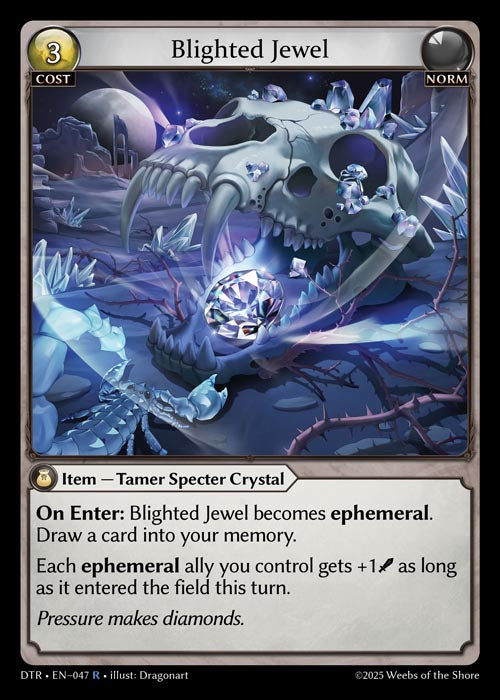 DTR-047 Blighted Jewel (Rare)