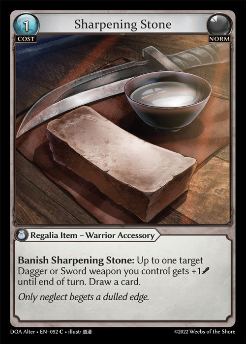DOA Alter-052 Sharpening Stone (Common)