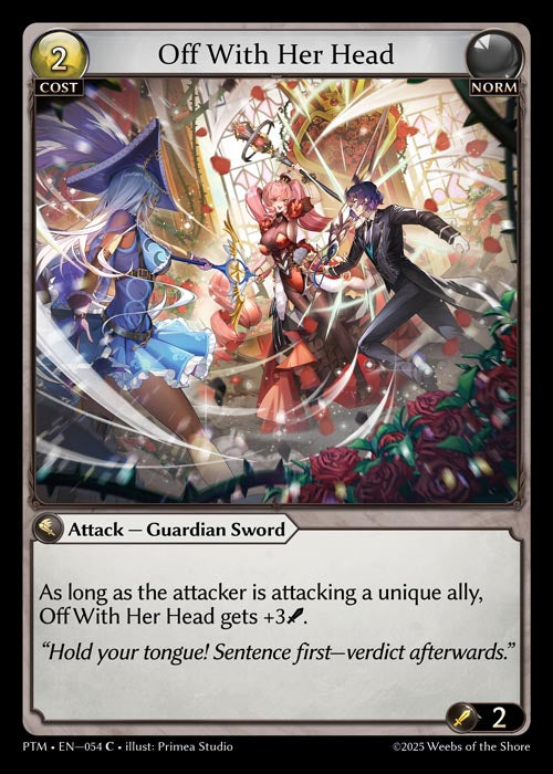 PTM-054 Foil-Off With Her Head (Common)