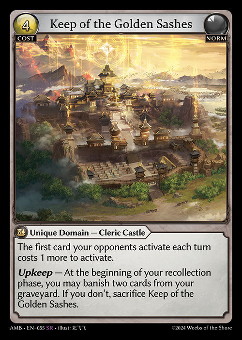 AMB-055 Keep of the Golden Sashes  (SR)