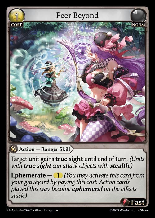 PTM-056 Foil-Peer Beyond (Common)