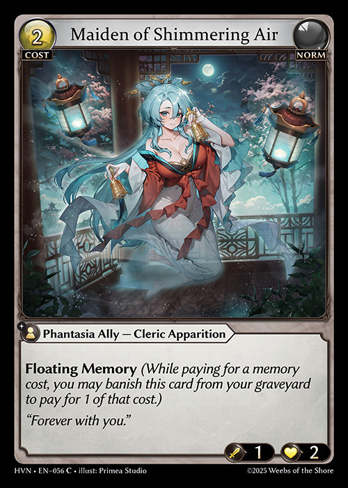 HVN-056Maiden of Shimmering Air (Common)