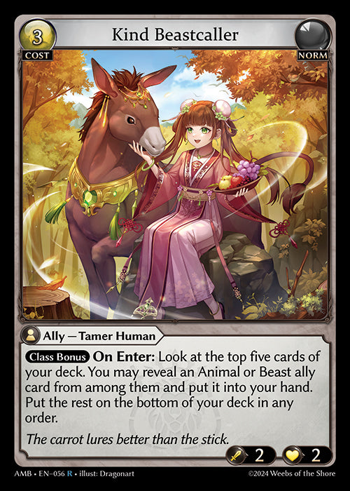 AMB-056 Kind Beastcaller (R)