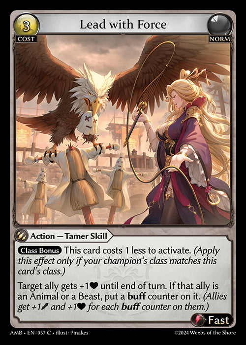 AMB-057 Lead with Force (C)