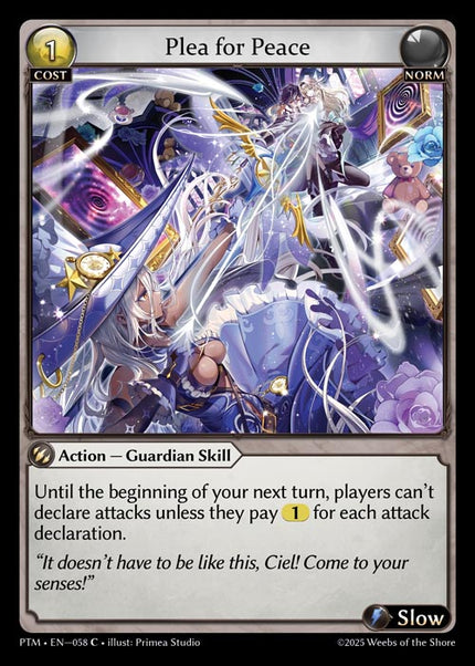 PTM-058 Plea for Peace (Common)
