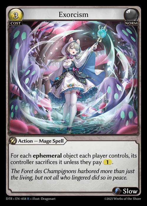 DTR-058 Exorcism (Rare)
