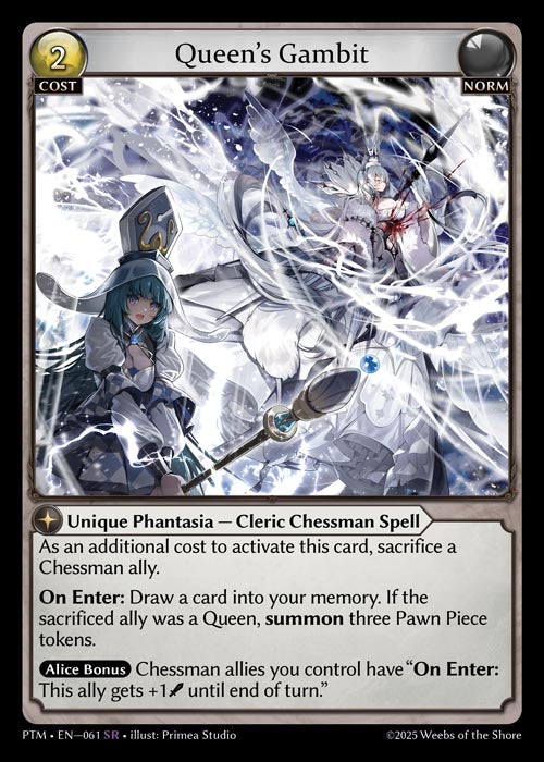 PTM-061 Queen's Gambit (Super Rare)