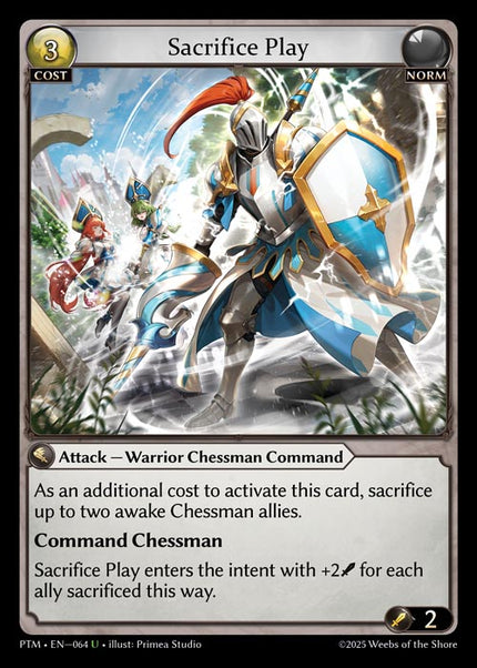 PTM-064 Sacrifice Play (Uncommon)