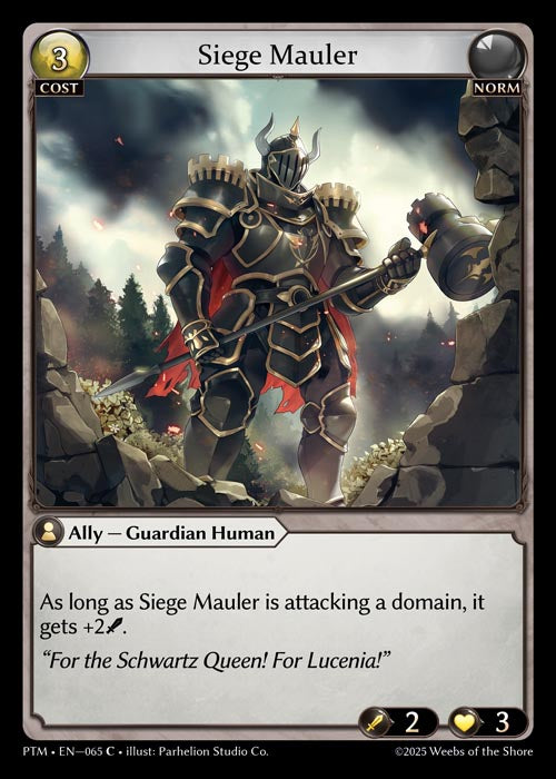 PTM-065 Siege Mauler (Common)