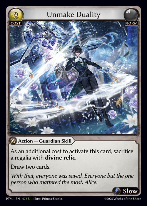 PTM-073 Foil-Unmake Duality (Uncommon)