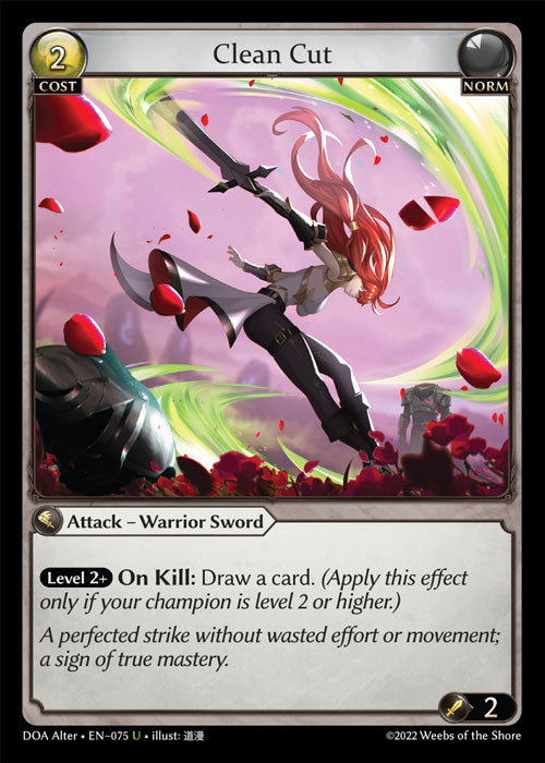 DOA Alter-075 Clean Cut (Uncommon)