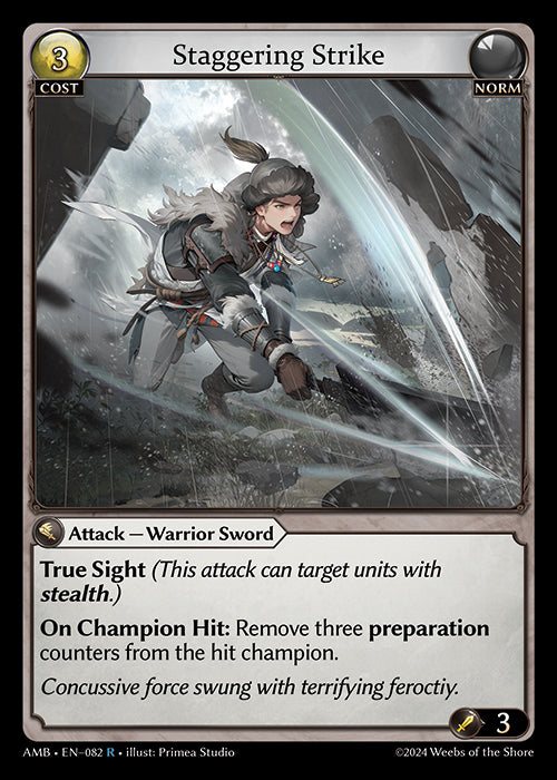 AMB-082 Staggering Strike (R)