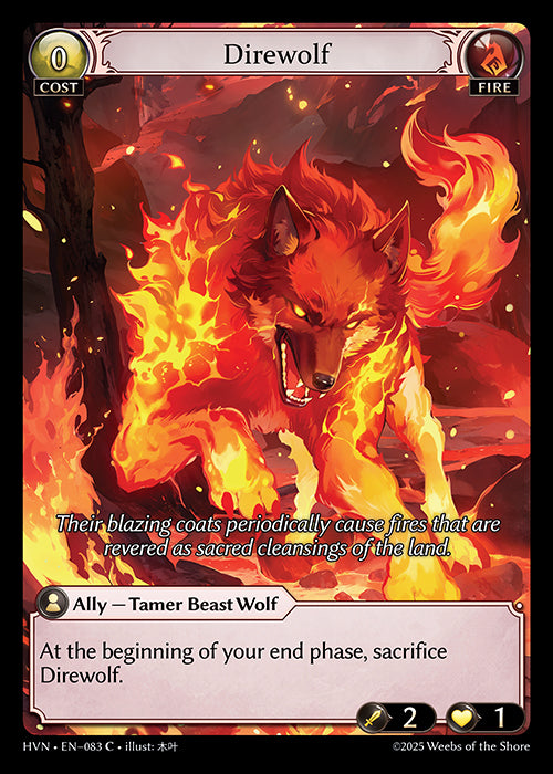 HVN-083Direwolf (Common)