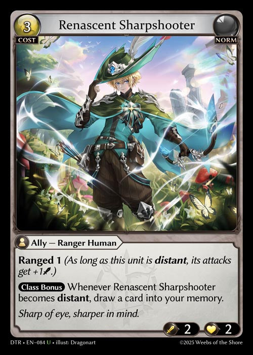 DTR-084 Renascent Sharpshooter (Uncommon)
