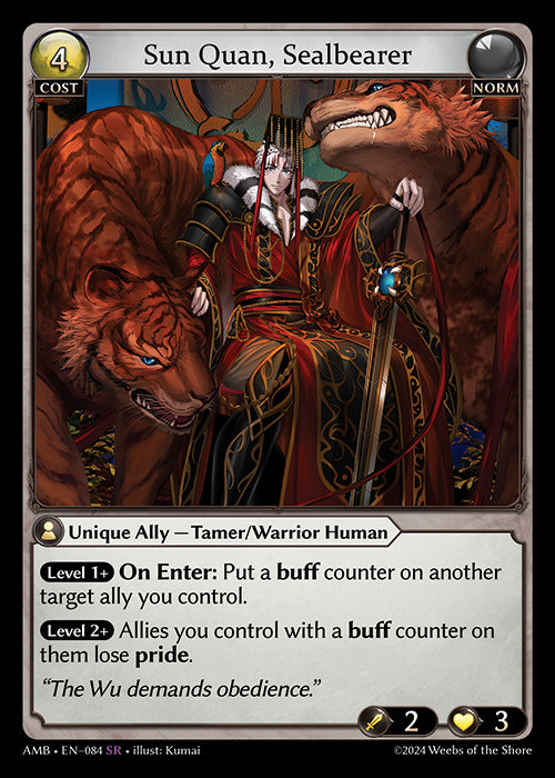 AMB-084 Sun Quan, Sealbearer  (SR)