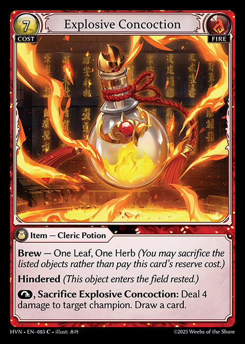 HVN-085Explosive Concoction (Common)