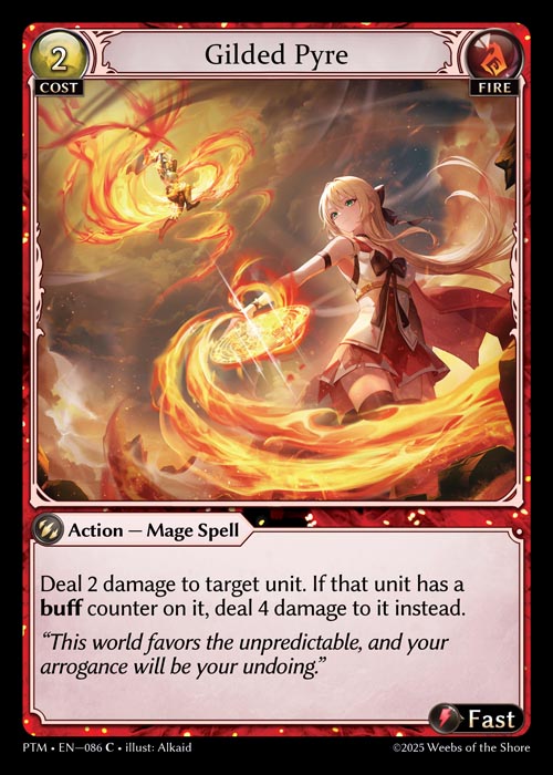 PTM-086 Gilded Pyre (Common)