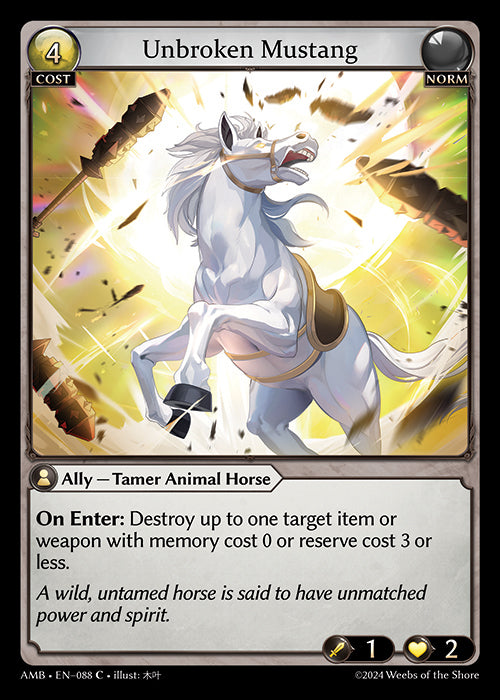 AMB-088 Unbroken Mustang (C)