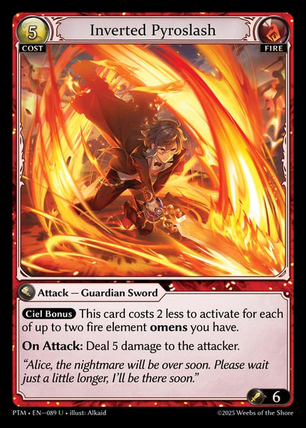 PTM-089 Inverted Pyroslash (Uncommon)