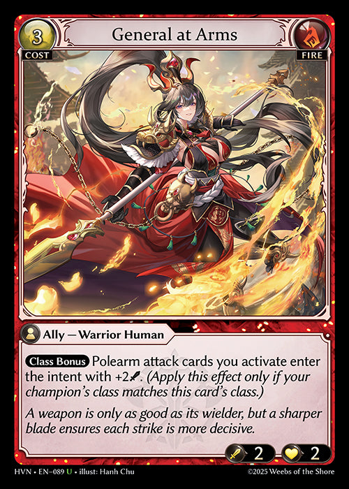 HVN-089General at Arms (Uncommon)