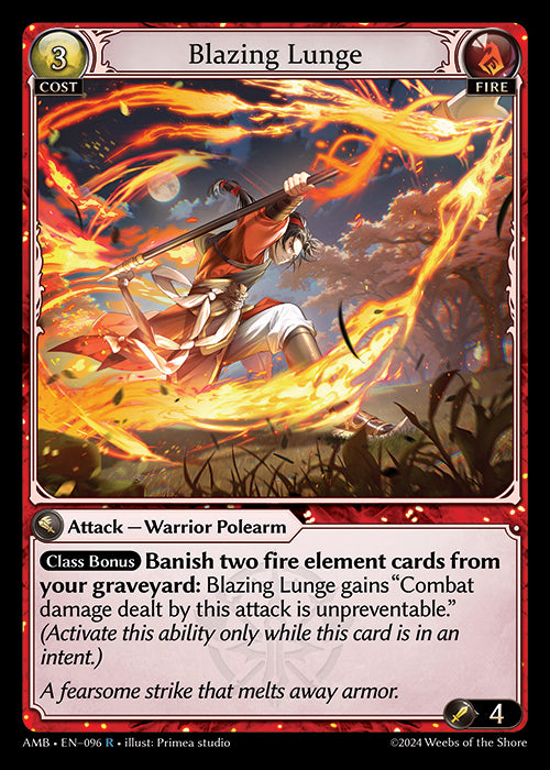 AMB-096 Blazing Lunge (R)