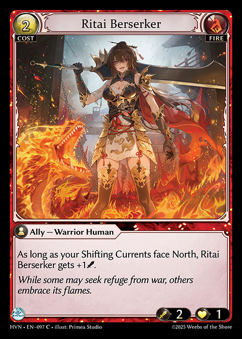 HVN-097Ritai Berserker (Common)