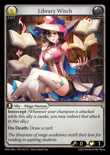 DOA Alter-097 Library Witch (Common)