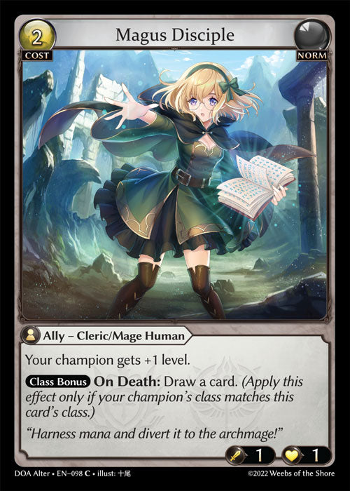 DOA Alter-098 Magus Disciple (Common)