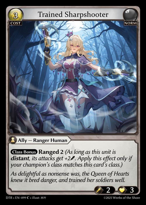 DTR-099 Trained Sharpshooter (Common)