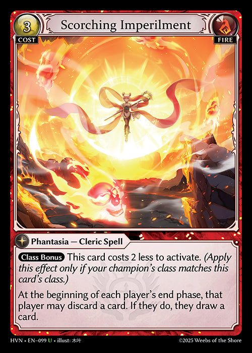 HVN-099Scorching Imperilment (Uncommon)