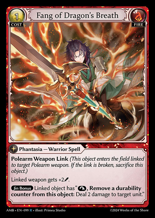 AMB-099 Foil-Fang of Dragon's Breath (R)