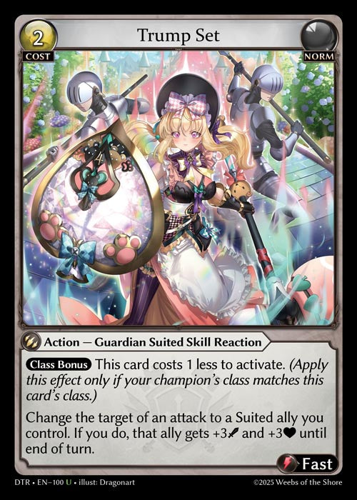 DTR-100 Foil-Trump Set (Uncommon)