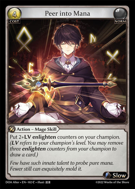 DOA Alter-102 Peer into Mana (Common)