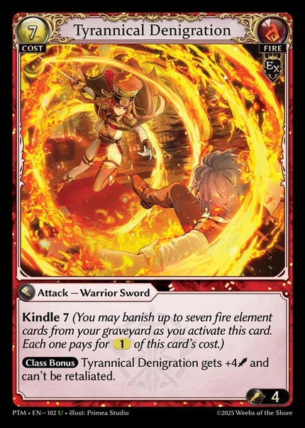 PTM-102 Tyrannical Denigration (Uncommon)