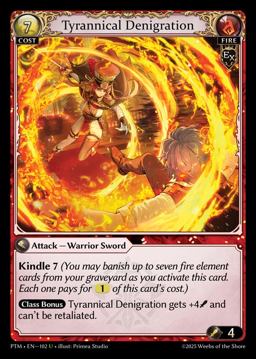 PTM-102 Tyrannical Denigration (Uncommon)