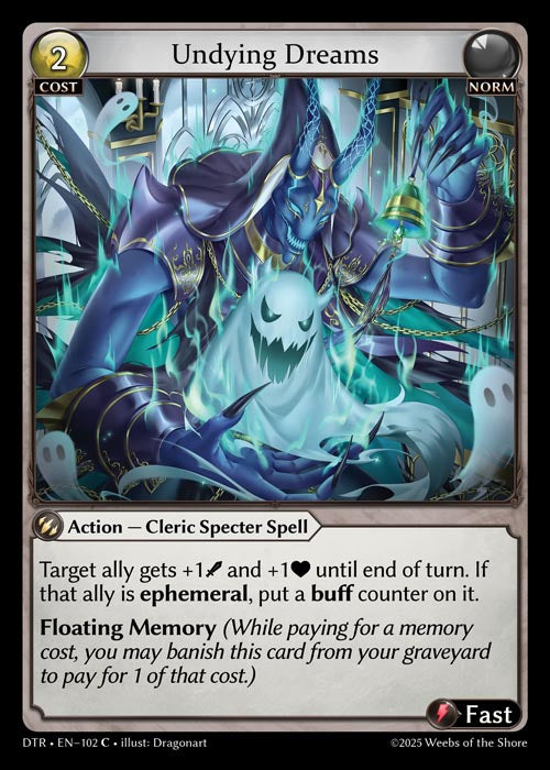 DTR-102 Foil-Undying Dreams (Common)