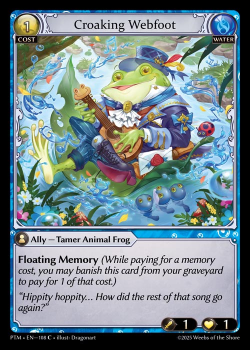 PTM-108 Croaking Webfoot (Common)